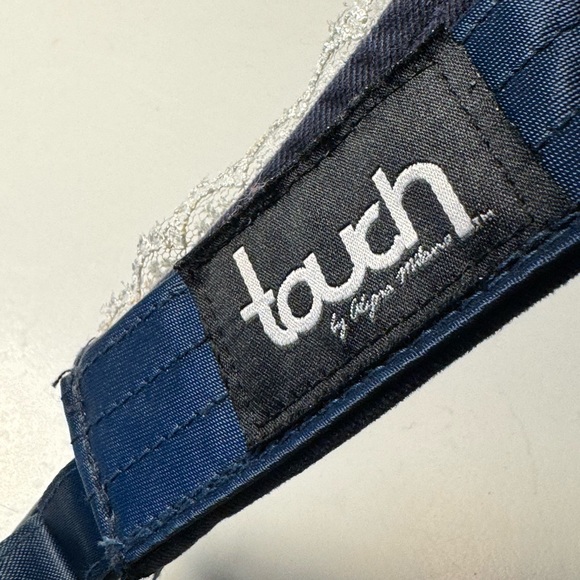 Retro Boston Red Sox Navy Touch Strapback Women’s Cotton Baseball MLB Visor Hat - Picture 7 of 8